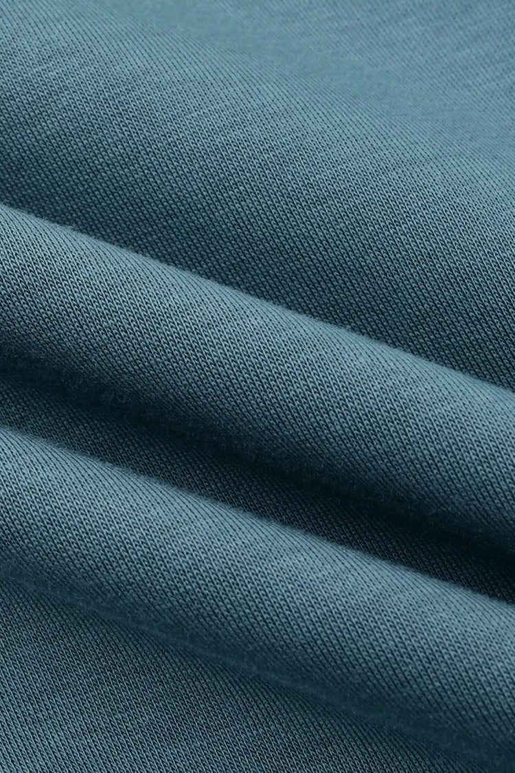 The Oversized Crewneck - Slate Blue