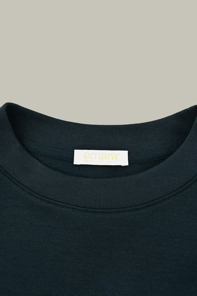 The Oversized Crewneck - Deep Forest