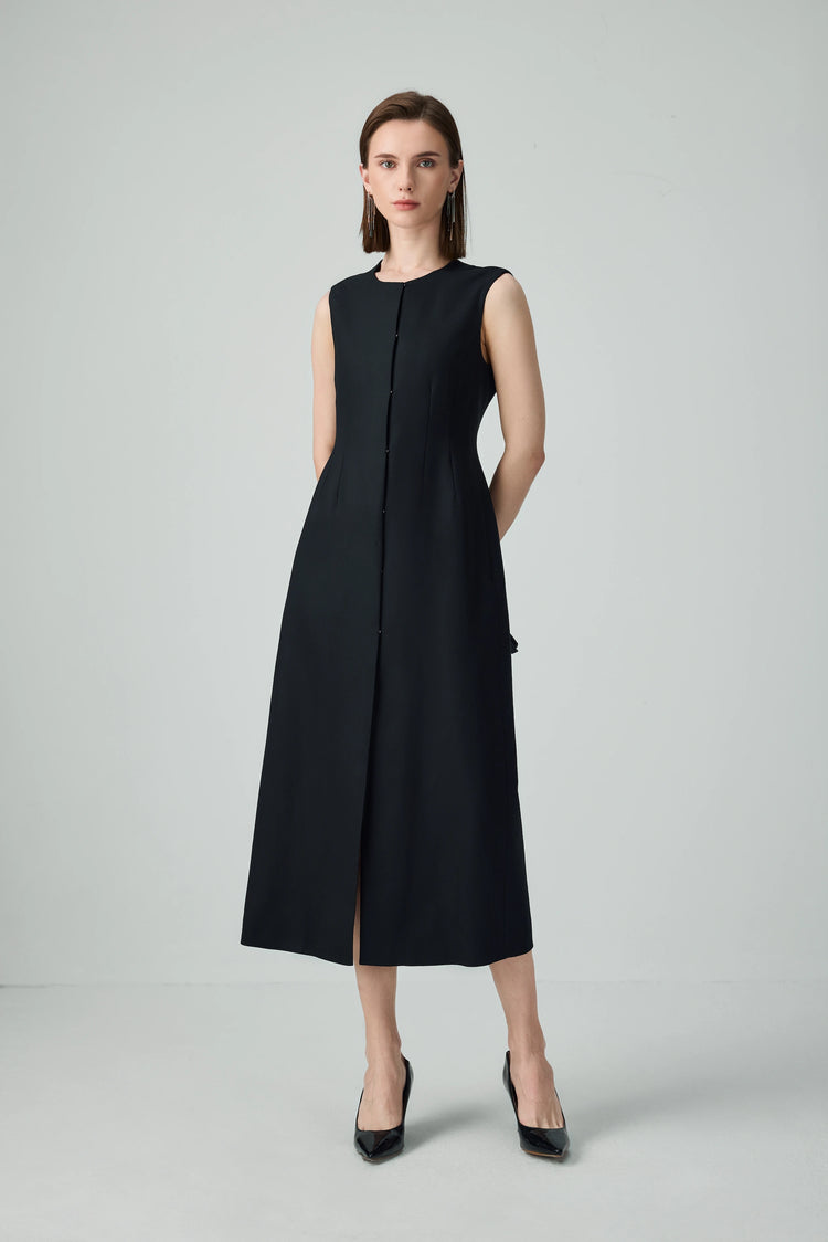 Women's Minimalist Triacetate Dress