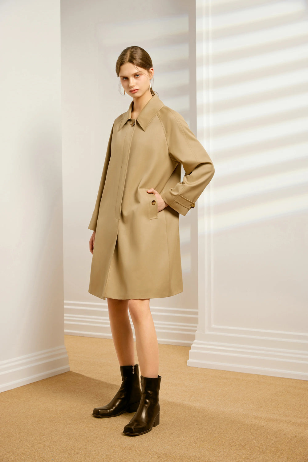 Women's Short Trench Coat