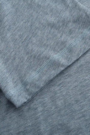 Men’s Modern Knit Henley Tee - Steel Blue