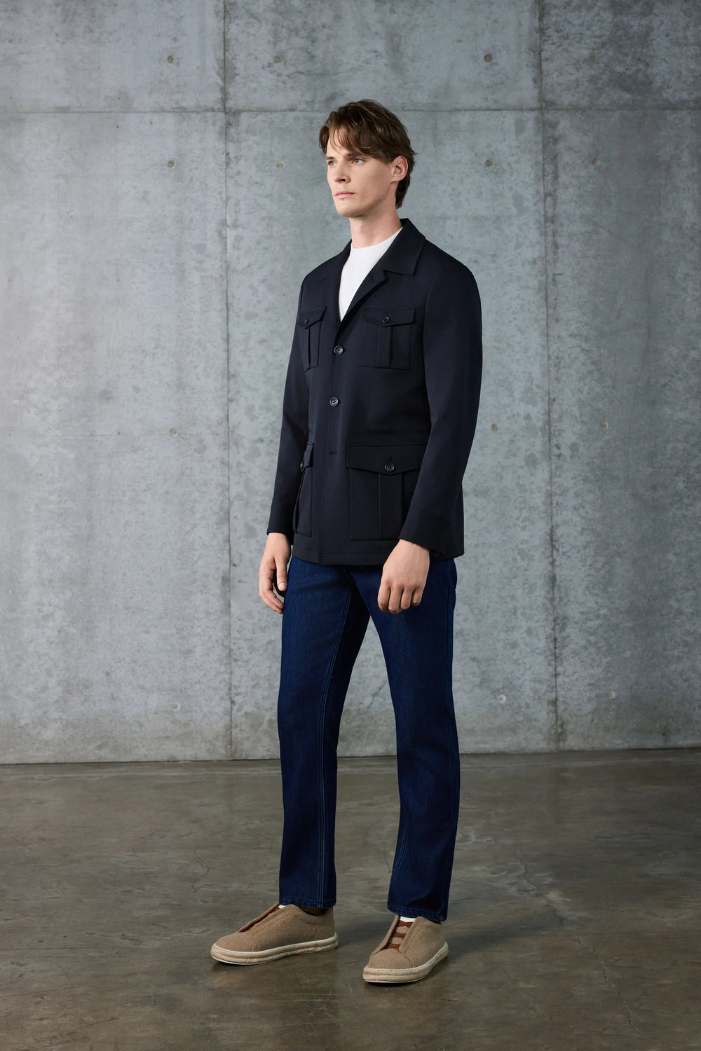 Men’s Slim Fit Stretch Trousers