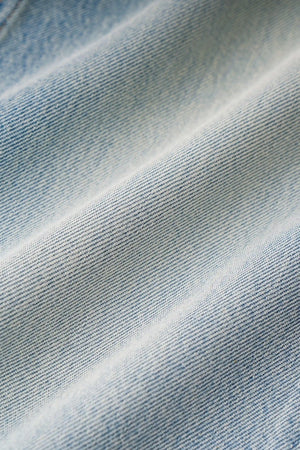 Wide-Leg Fluid Denim – Air Blue