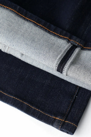 Straight Flare Denim – Deep Indigo