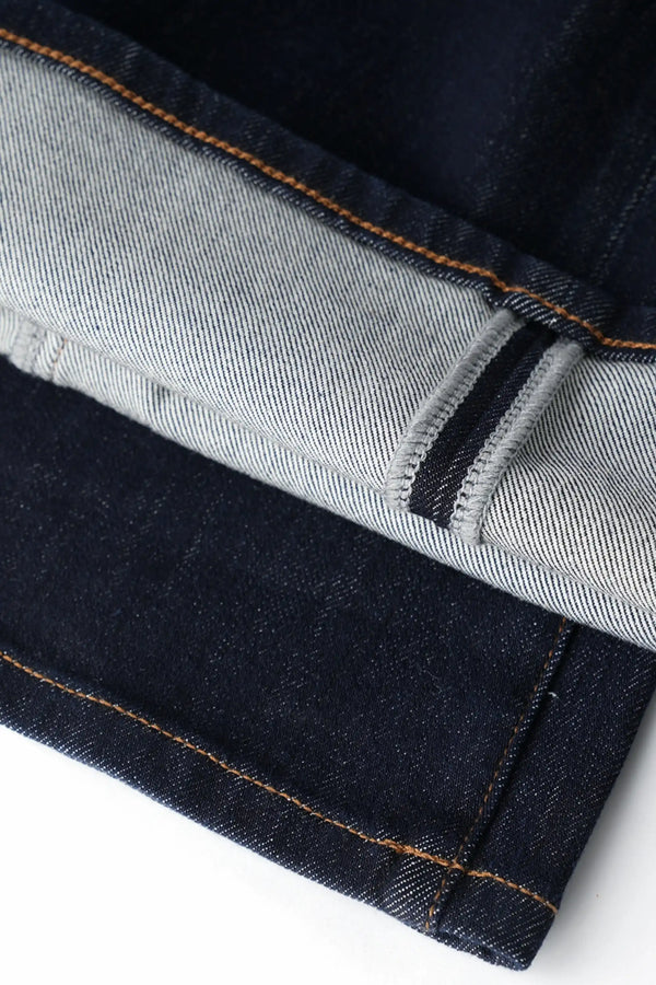 Straight Flare Denim – Deep Indigo