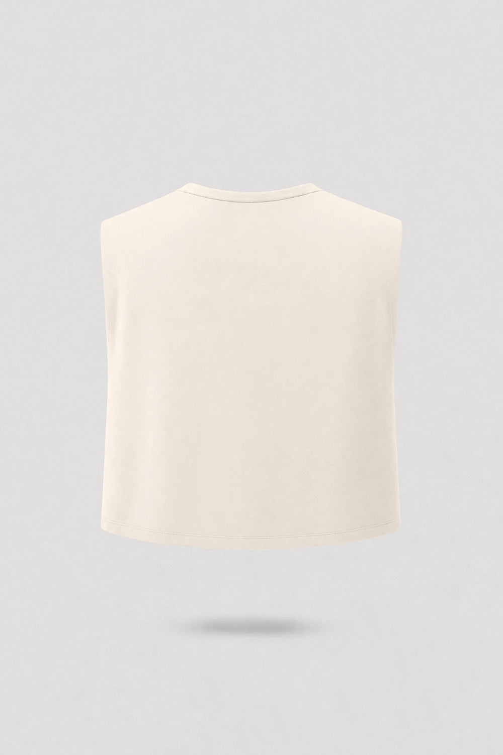 Cowl Neck Layering Top - Soft Ivory