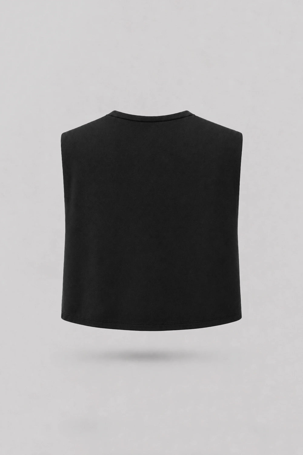 Cowl Neck Layering Top - Midnight Black