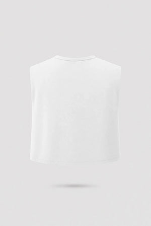Cowl Neck Layering Top - Cloud White