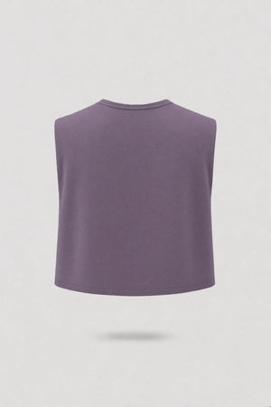Cowl Neck Layering Top - Dusty Mauve