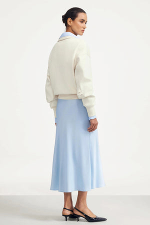 The Elevated Collared Pullover - Vanilla Cream
