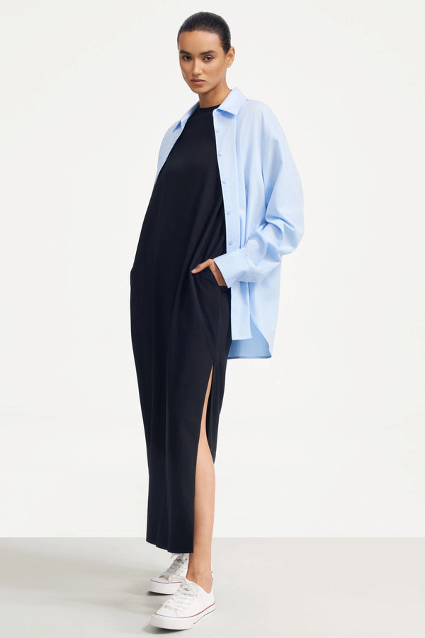 Essential Tee Dress - Jet Black