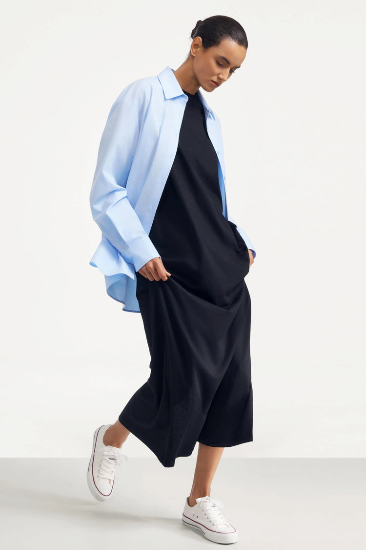 Essential Tee Dress - Jet Black