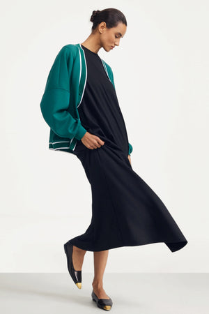 The Tailored Sports Cardigan - Deep Teal