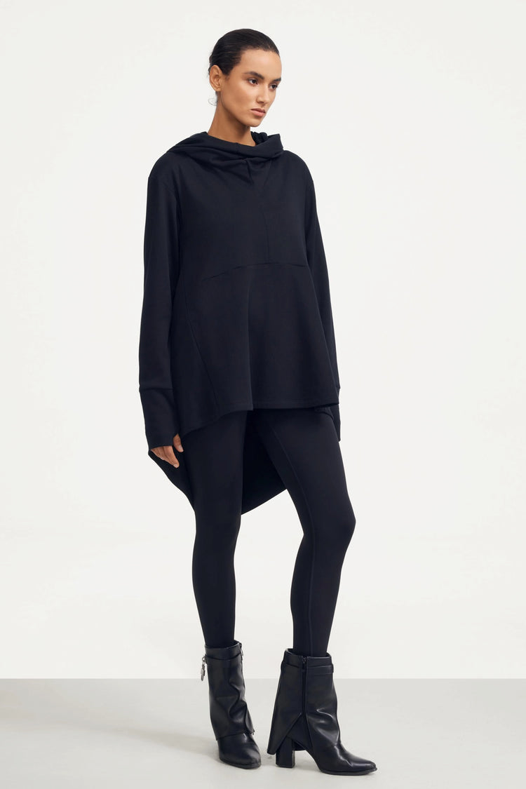 Everyday Oversized Button-Down - Onyx Black
