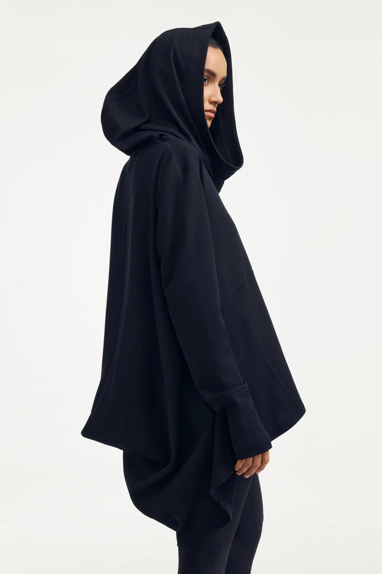 Everyday Oversized Button-Down - Onyx Black