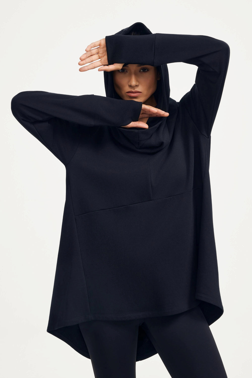 Everyday Oversized Button-Down - Onyx Black