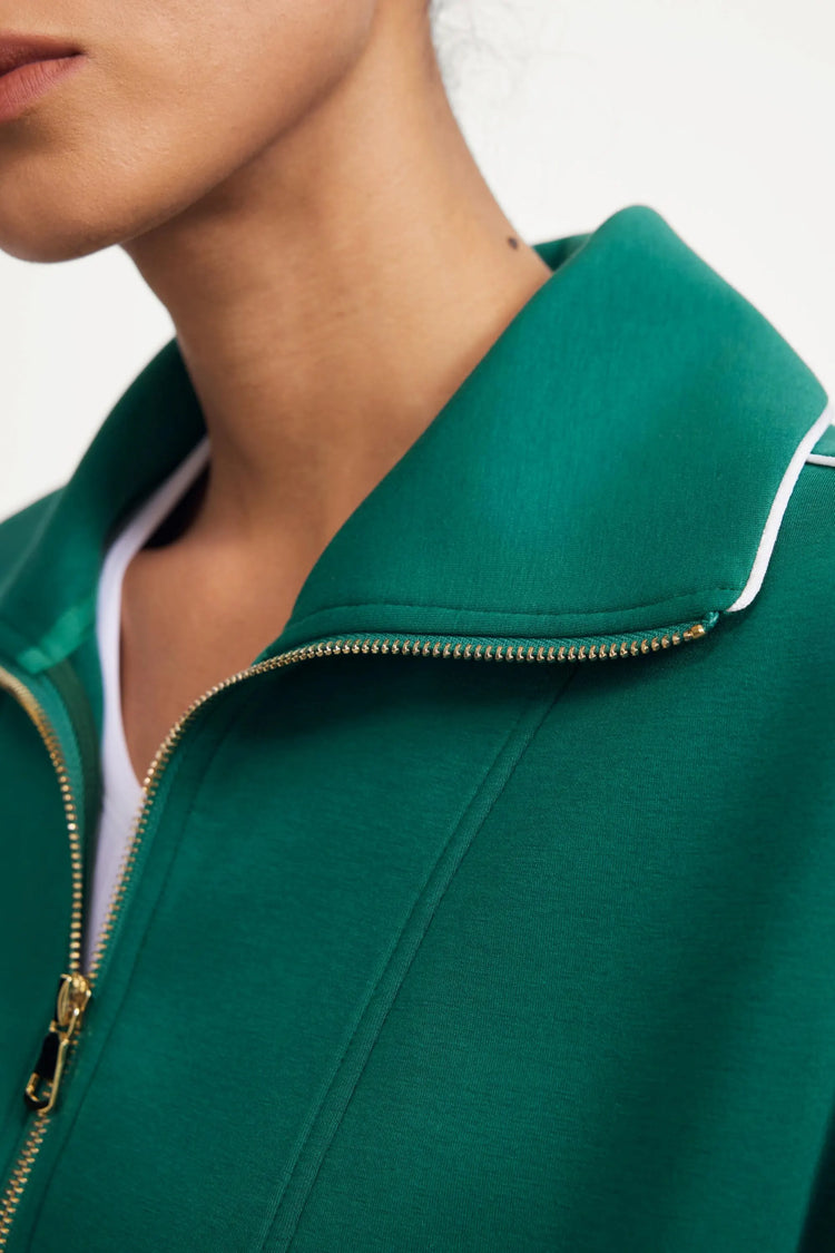 Women’s Half-Zip Lounge Pullover - Deep Teal