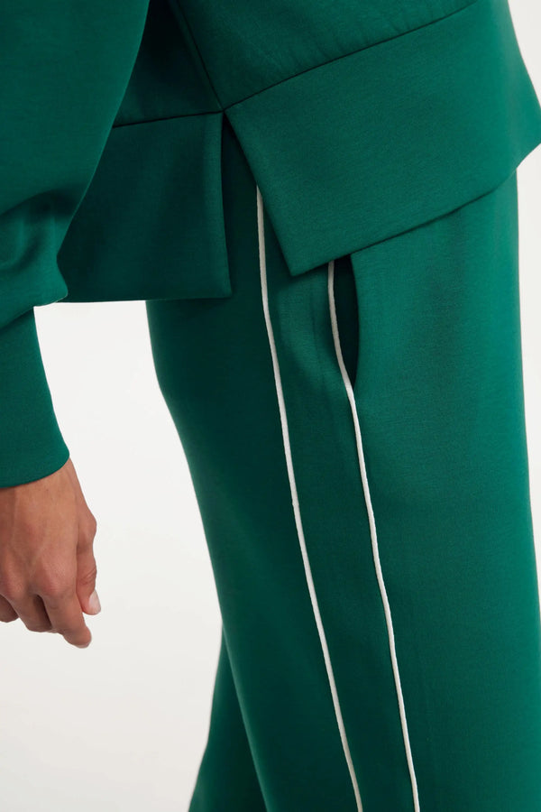 The Refined Track Pant - Deep Teal