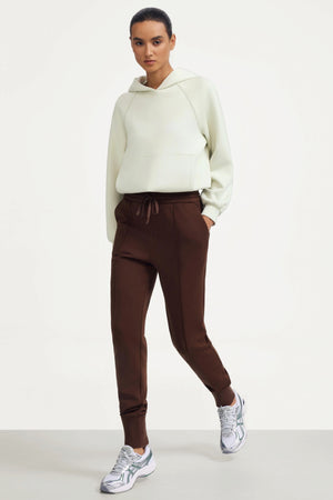 Women's Luxe Fleece Hoodie - Pistachio Cream