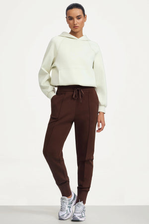 Women's Luxe Fleece Hoodie - Pistachio Cream