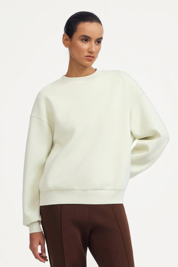 The Essential Crewneck - Pistachio Cream