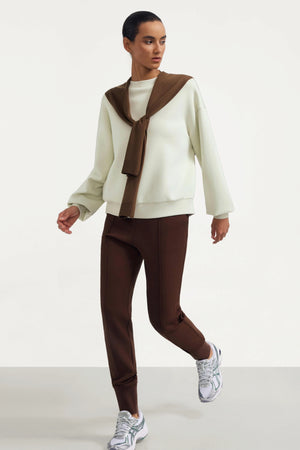 The Essential Crewneck - Pistachio Cream