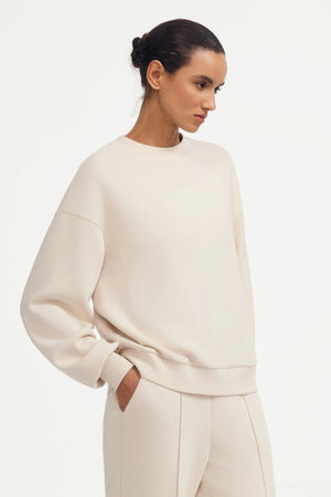 The Essential Crewneck - Soft Sand