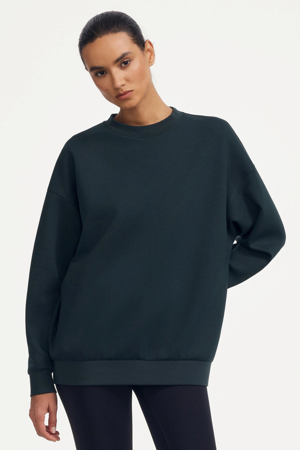 The Oversized Crewneck - Deep Forest