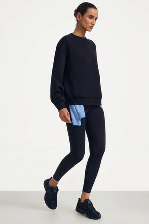 The Essential Crewneck - Onyx Black