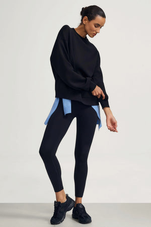 The Essential Crewneck - Onyx Black