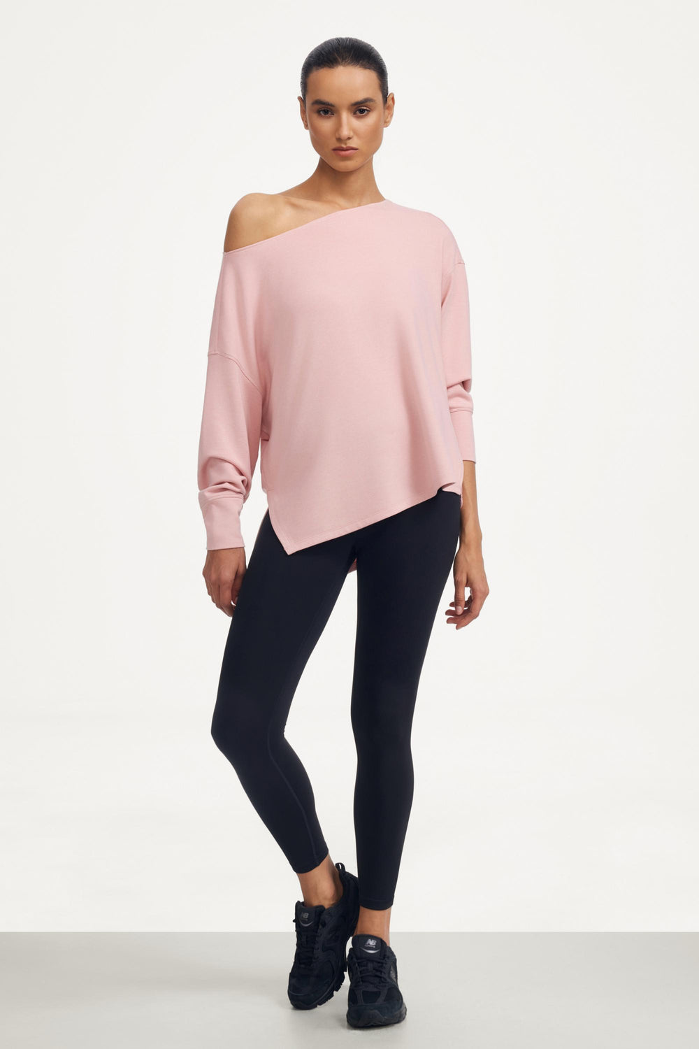 The Off-Duty Boatneck Top - Soft Blush