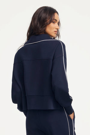Women’s Half-Zip Lounge Pullover - Midnight Navy