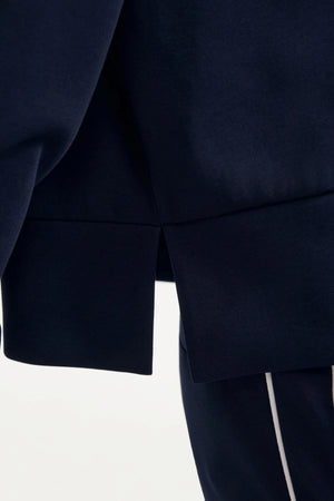 Women’s Half-Zip Lounge Pullover - Midnight Navy