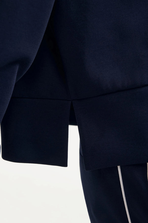 Women’s Half-Zip Lounge Pullover - Midnight Navy