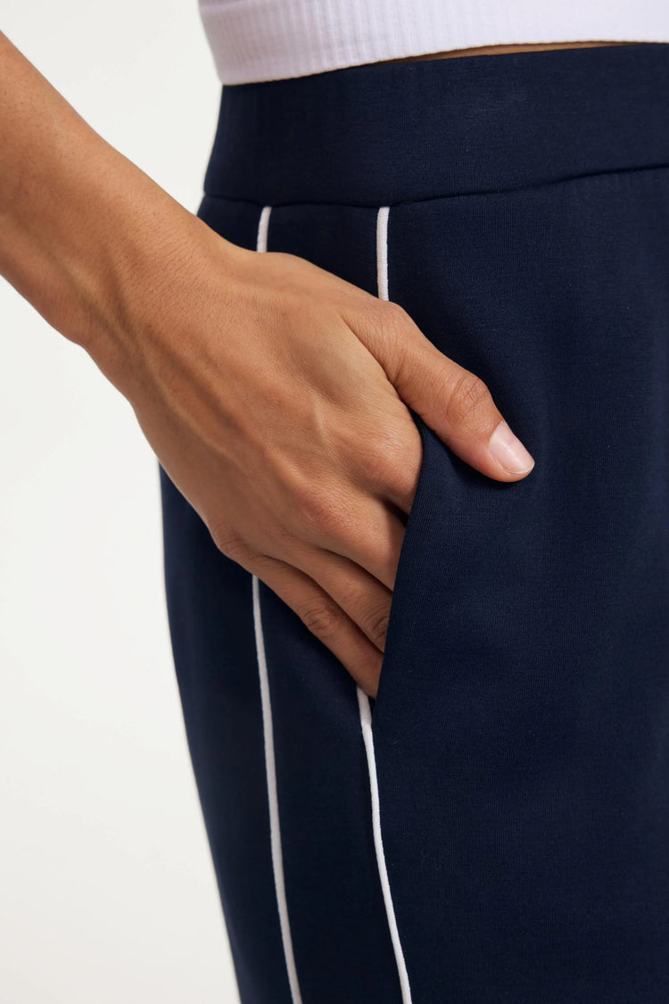 The Refined Track Pant - Midnight Navy