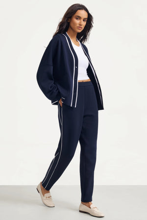 The Refined Track Pant - Midnight Navy