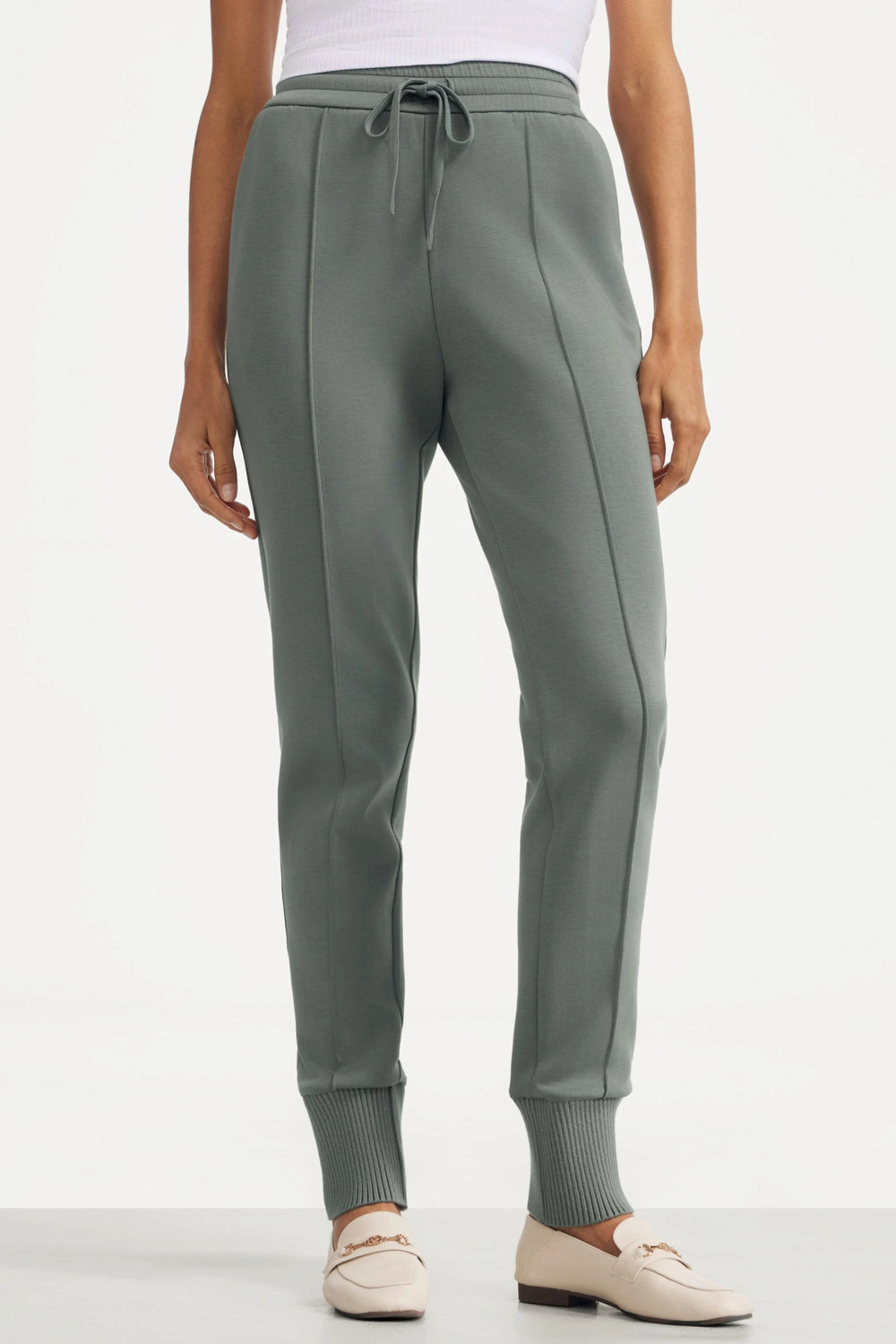 The Tailored Everyday Jogger - Sage Grey