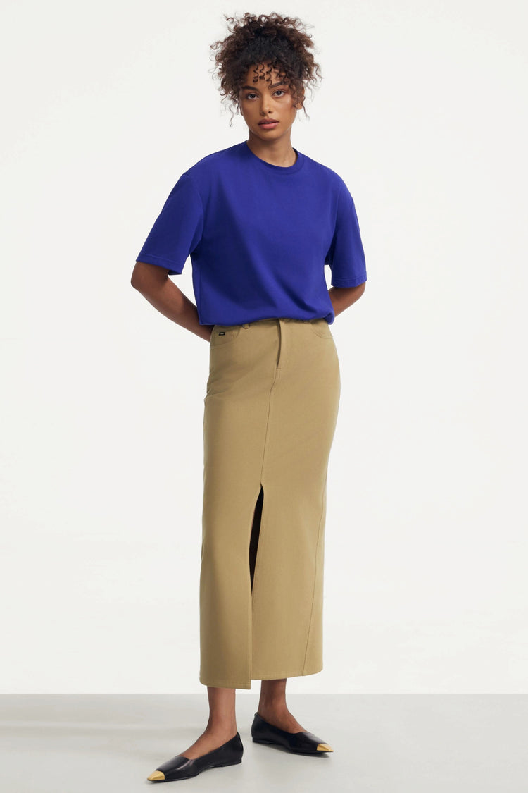 Oversized Classic Tee - Cobalt Blue