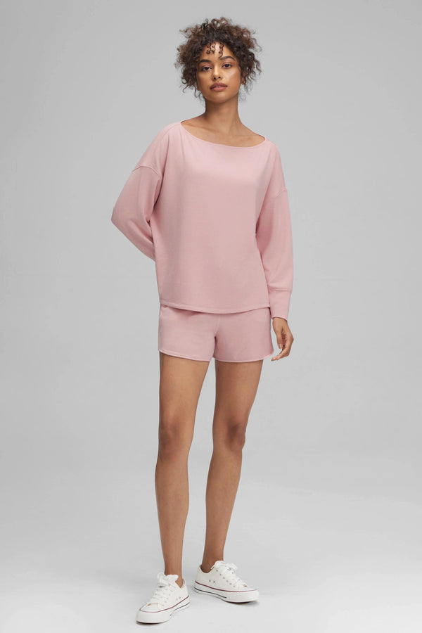 The Soft Lounge Short - Soft Blush