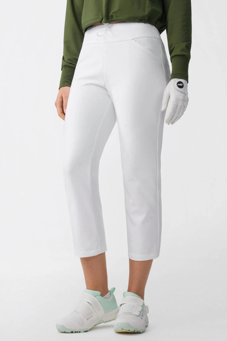 The Fairway Tailored Capri Pants - Cloudline