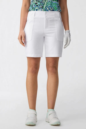 The Tailored Utility Bermuda - Classic White