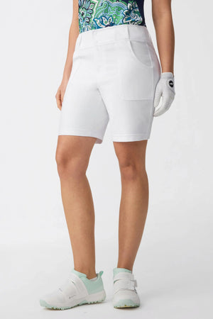 The Tailored Utility Bermuda - Classic White