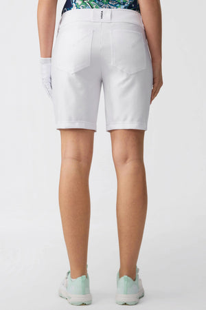 The Tailored Utility Bermuda - Classic White