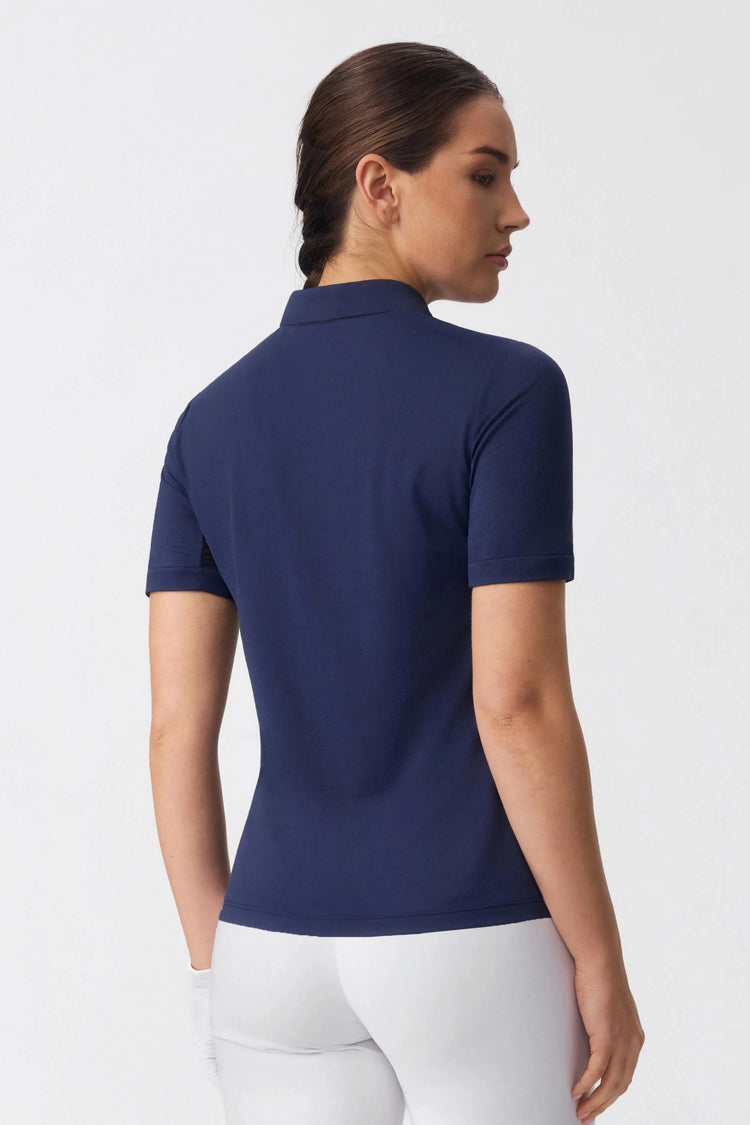 The Sculpt Polo - Midnight Navy
