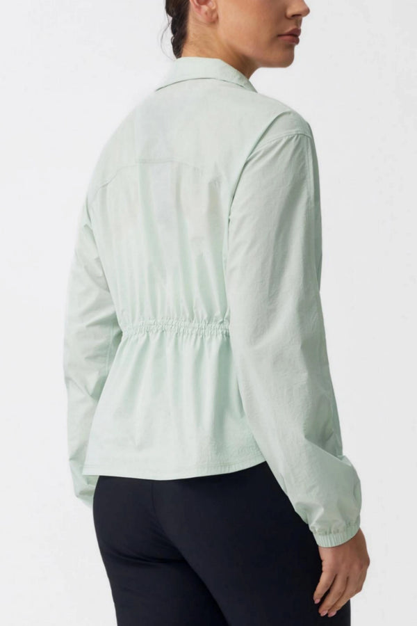 The Cinched Everyday Jacket - Sage Mist