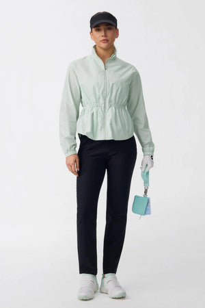 Women’s Zip-Pocket Stretch Pants - Onyx Black