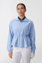 The Cinched Everyday Jacket - Powder Blue