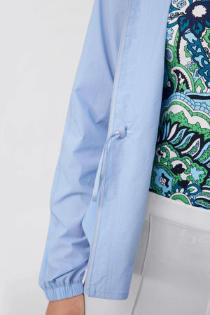 The Cinched Everyday Jacket - Powder Blue