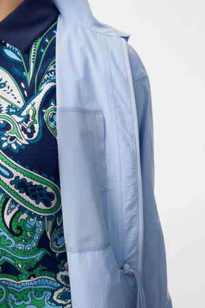 The Cinched Everyday Jacket - Powder Blue