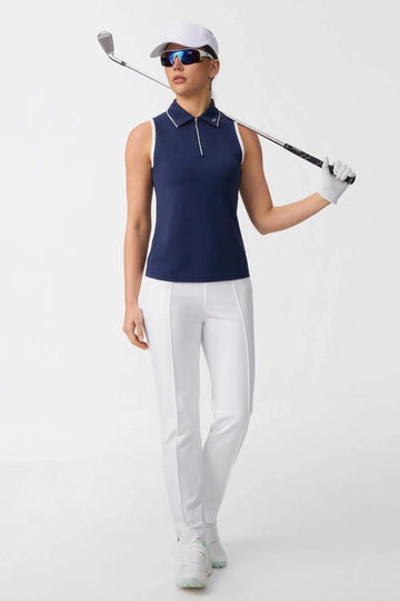 The Tailored Performance Trouser - Classic White